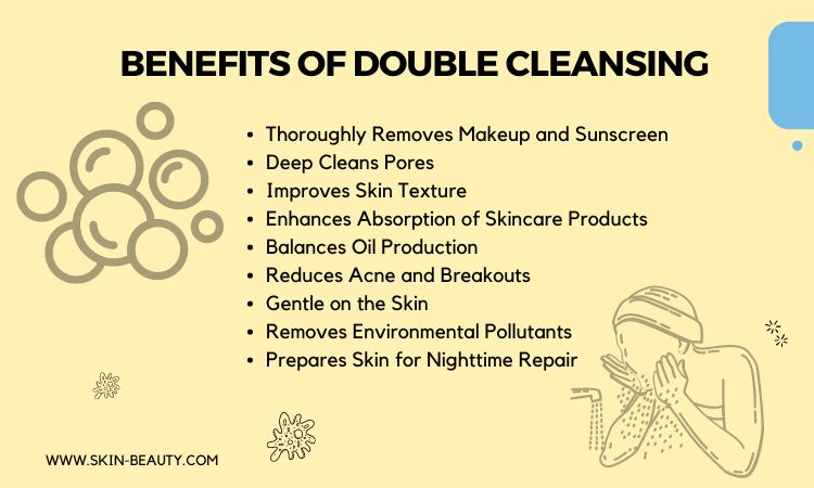 Benefits of double cleansing